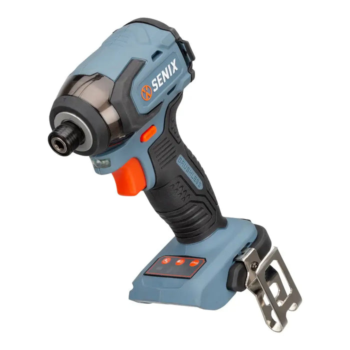 PDIX2-M2-0 Senix 20 Volt Max 1/4-Inch Brushless Impact Driver - Tool Only