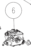 199064000065 Senix Chainsaw Carburetor