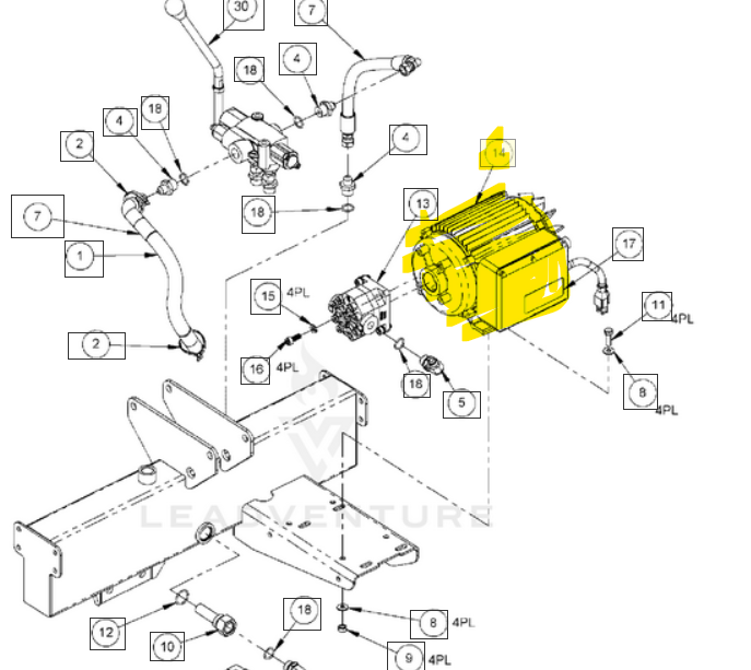 293661 Generac DR Power Motor