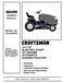 944.600940 Manual for Craftsman 24.0 HP 50" Lawn Tractor