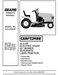 944.604990 Manual for Craftsman 22.0 HP 42" Lawn Tractor