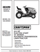 944.606940 Manual for Craftsman 20.0 HP 42" Lawn Tractor