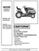 944.607931 Manual for Craftsman 20.0 HP 42" Lawn Tractor