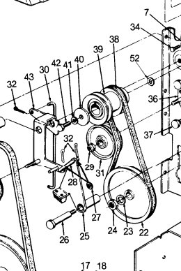 756-0242 Craftsman MTD Single Pulley - NO LONGER AVAILABLE