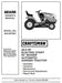 944.607081 Manual for Craftsman 26.0 HP 54" Garden Tractor