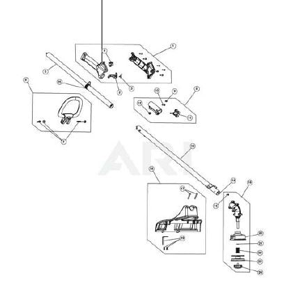 C459.51103 Parts List for Craftsman Trimmer 41AD380C899