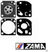 GND-38 Zama GASKET & DIAPHRAGM KIT