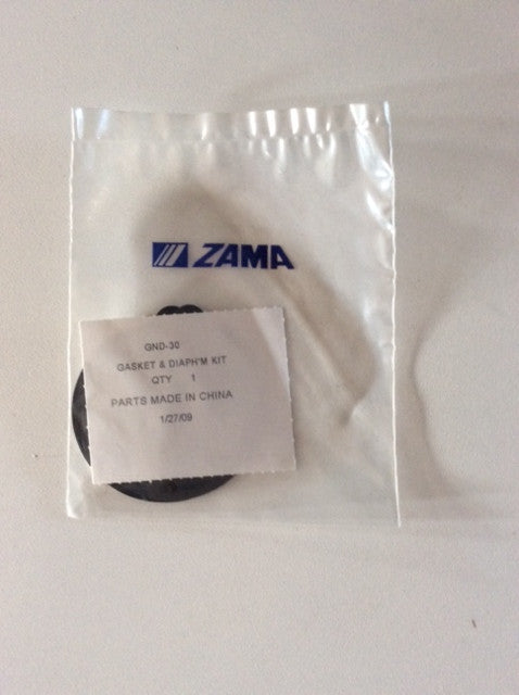 GND-30 Zama GASKET & DIAPHRAGM KIT