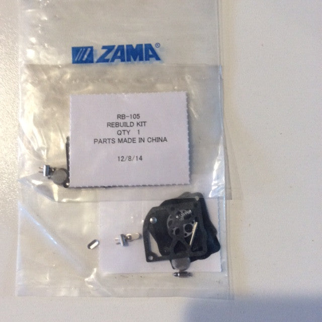 RB-105 Zama Carburetor Kit - LIMITED AVAILABILITY