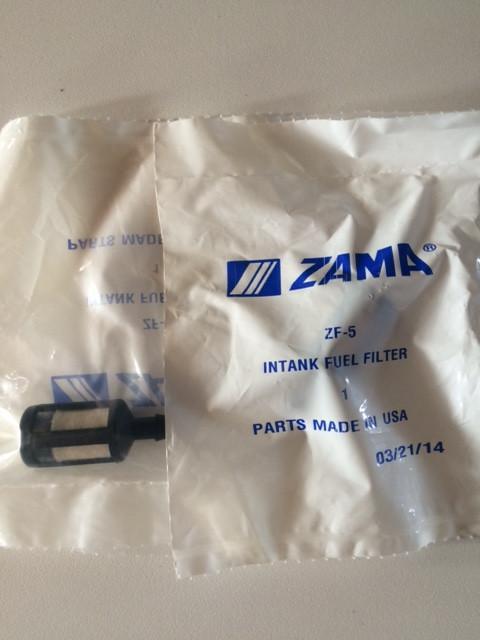 ZF-5 ZAMA IN-TANK FUEL FILTER