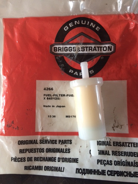 845125 BRIGGS and STRATTON OEM FUEL FILTER