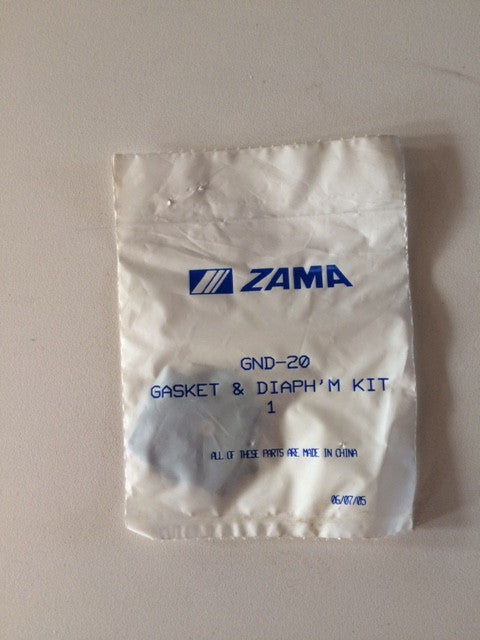 GND-20 Zama GASKET & DIAPHRAGM KIT