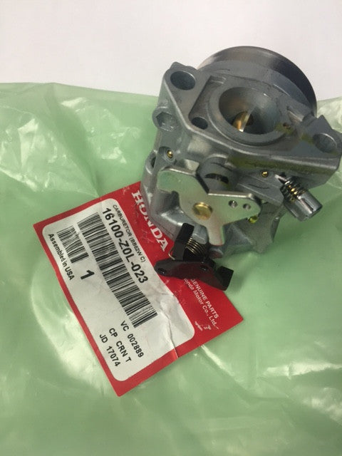 16100-Z0L-023 Honda Carburetor Complete GCV160