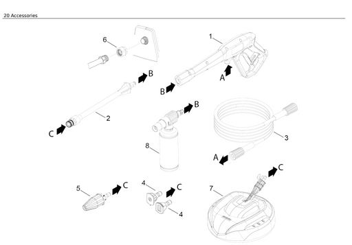 K1700 Parts List for Karcher 1.106-113.0