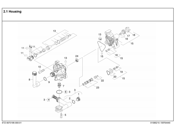 K5.93M Parts List for Karcher 1.630-202.0 1.630-203.0