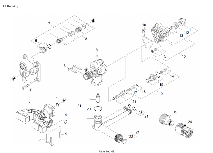 K5 Parts List for Karcher 1.603-361.0