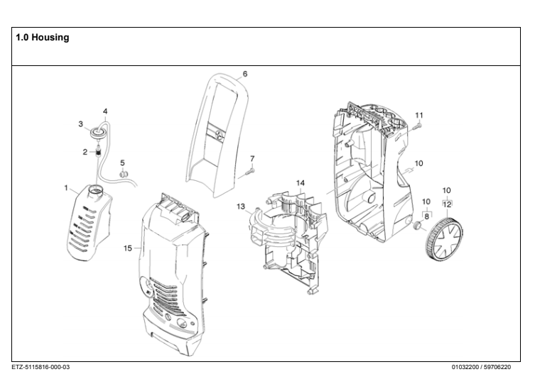 K 3.67 MD Plus Parts List for Karcher 1.601-701.0