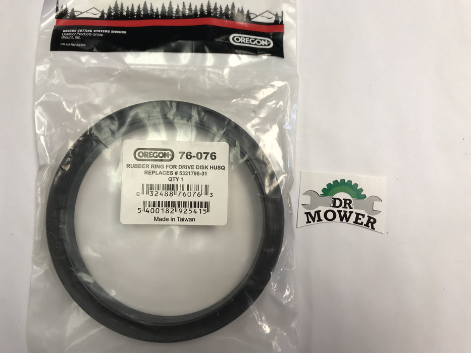 76-076 Oregon Snowblower Rubber Drive Ring Replaces Craftsman 532179831 - NO LONGER AVAILABLE