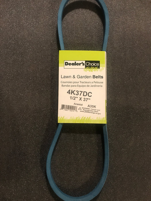 4K37DC Dealer's Choice KEVLAR BELT 1/2 x 37"